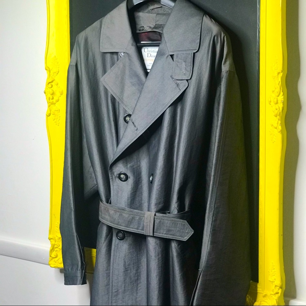 VINTAGE CHRISTIAN DIOR TRENCH COAT